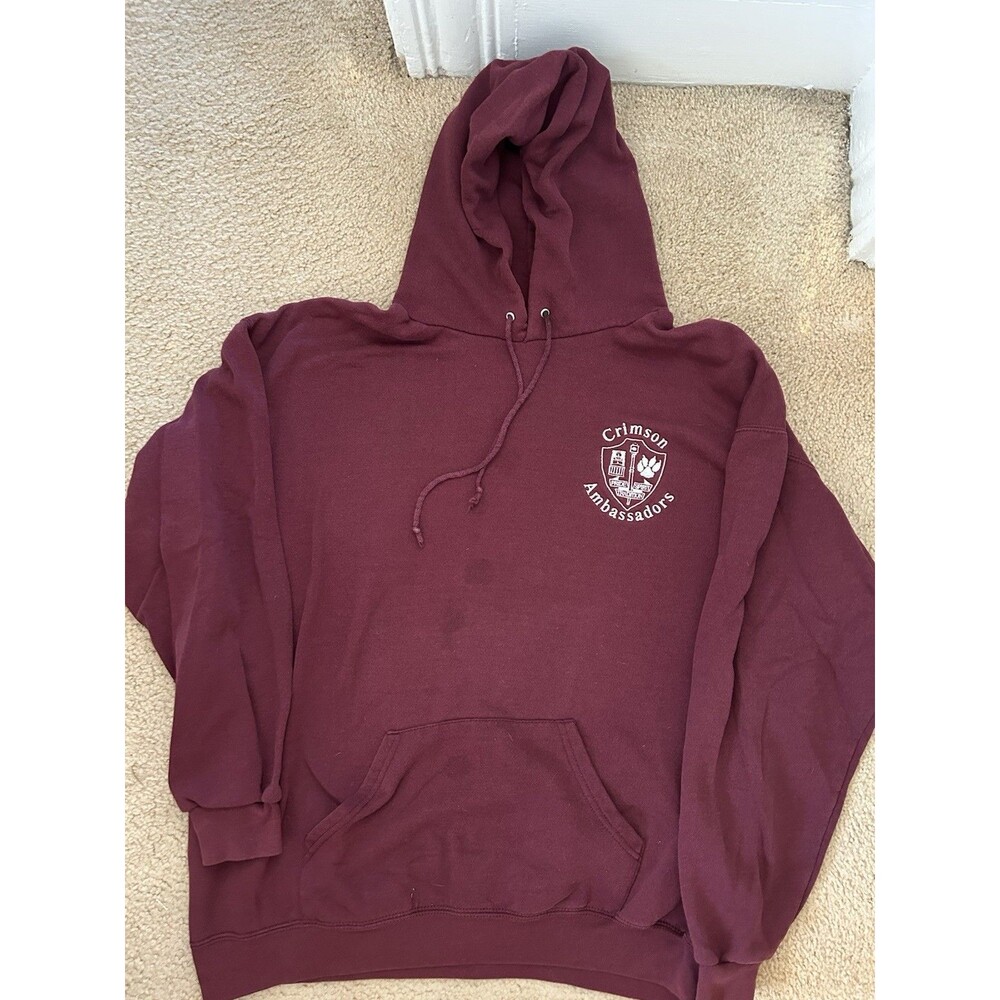 Heavyweight Crimson Ambassador Size Medium Made By Lee Sweatshirt Harvard?